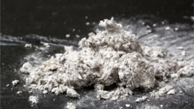 Asbestos fibres