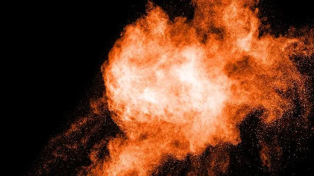 Combustible dust explosion